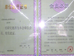 东莞茶山单位会员证书